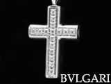 BVLGARI �N���X�l�b�N���X �z���C�g�S�[���h CN850461�y�V�i�z